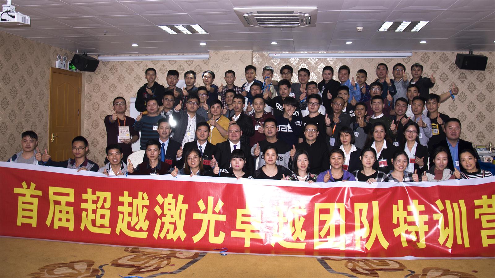 企業(yè)外訓(xùn)團(tuán)隊合影